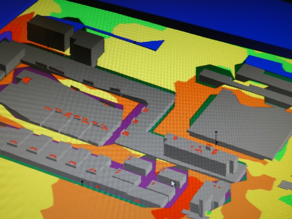 Cartographie sonore et modélisation acoustique 3 D 