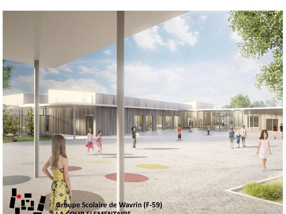 Assistance maitrise d'ouvrage Groupe scolaire (F-59 Wavrin)